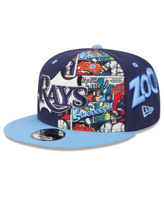 New Era - Big Boys and Girls Navy/Light Blue Tampa Bay Rays 2025 MLB Diamond Hero Edition 9FIFTY Snapback Hat