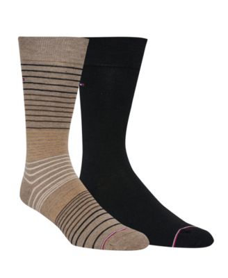 Men's Dress Crew Socks, 2-Pack