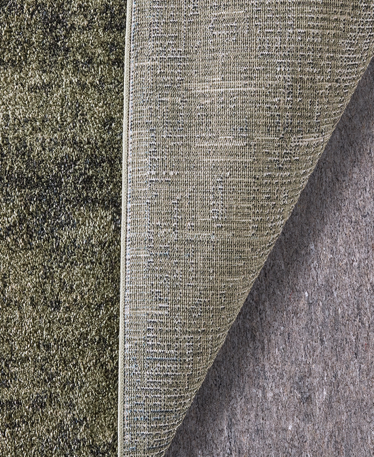 Feizy Jameson 39r8f 2'6"x7'3" Runner Area Rug In Green