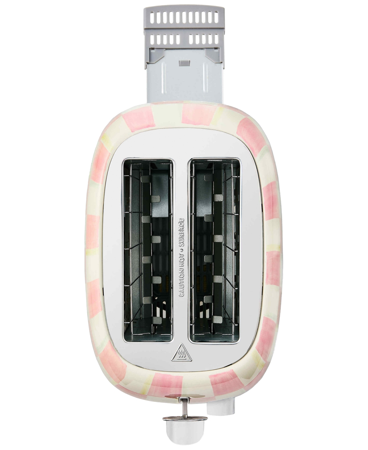 Mackenzie-childs Rosy Check 2-slice Toaster In Multi
