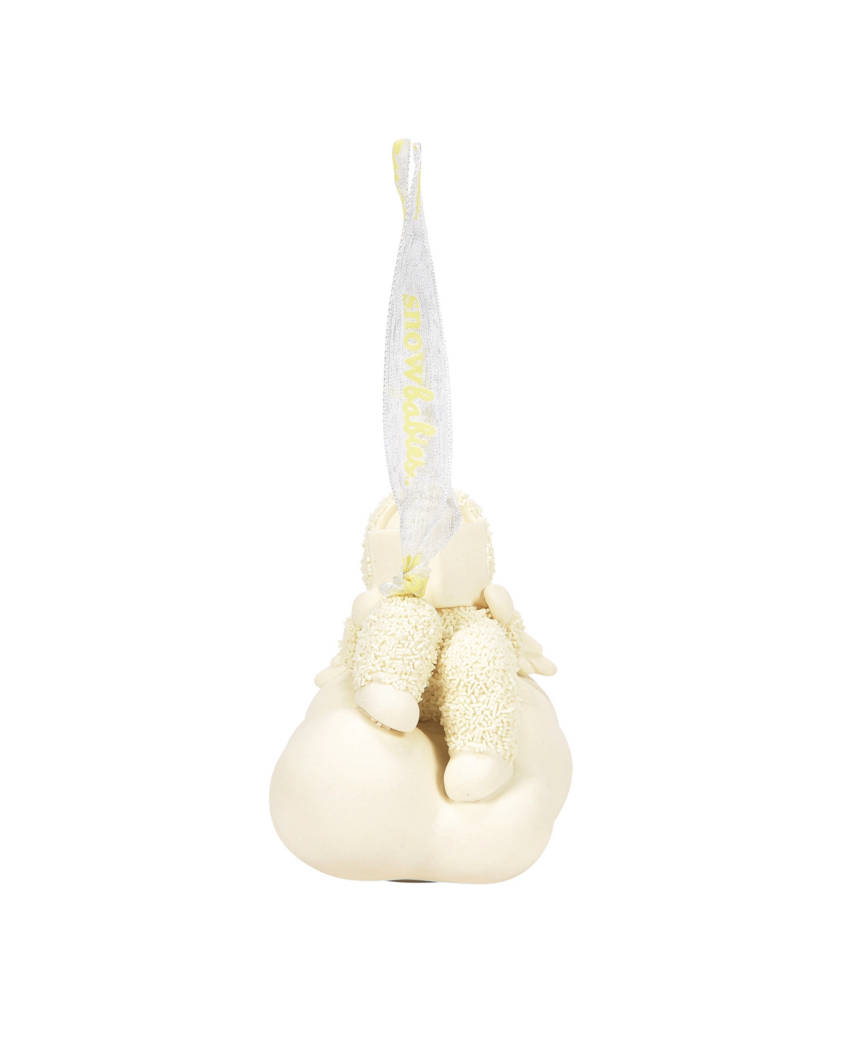 Department Five Snowbabies Reading In The Clouds Ornament In White