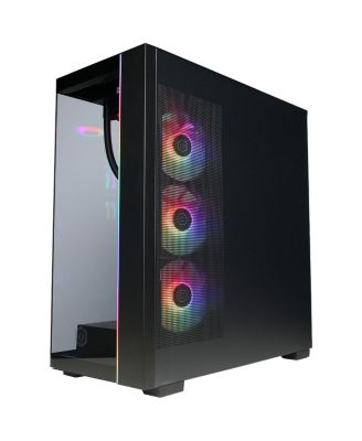 Gamer Supreme Liquid Cool Gaming Desktop Ryzen 7 9800X3D 32GB RAM NVIDIA GeForce RTX 5070 Ti 2TB SSD Storage - Black