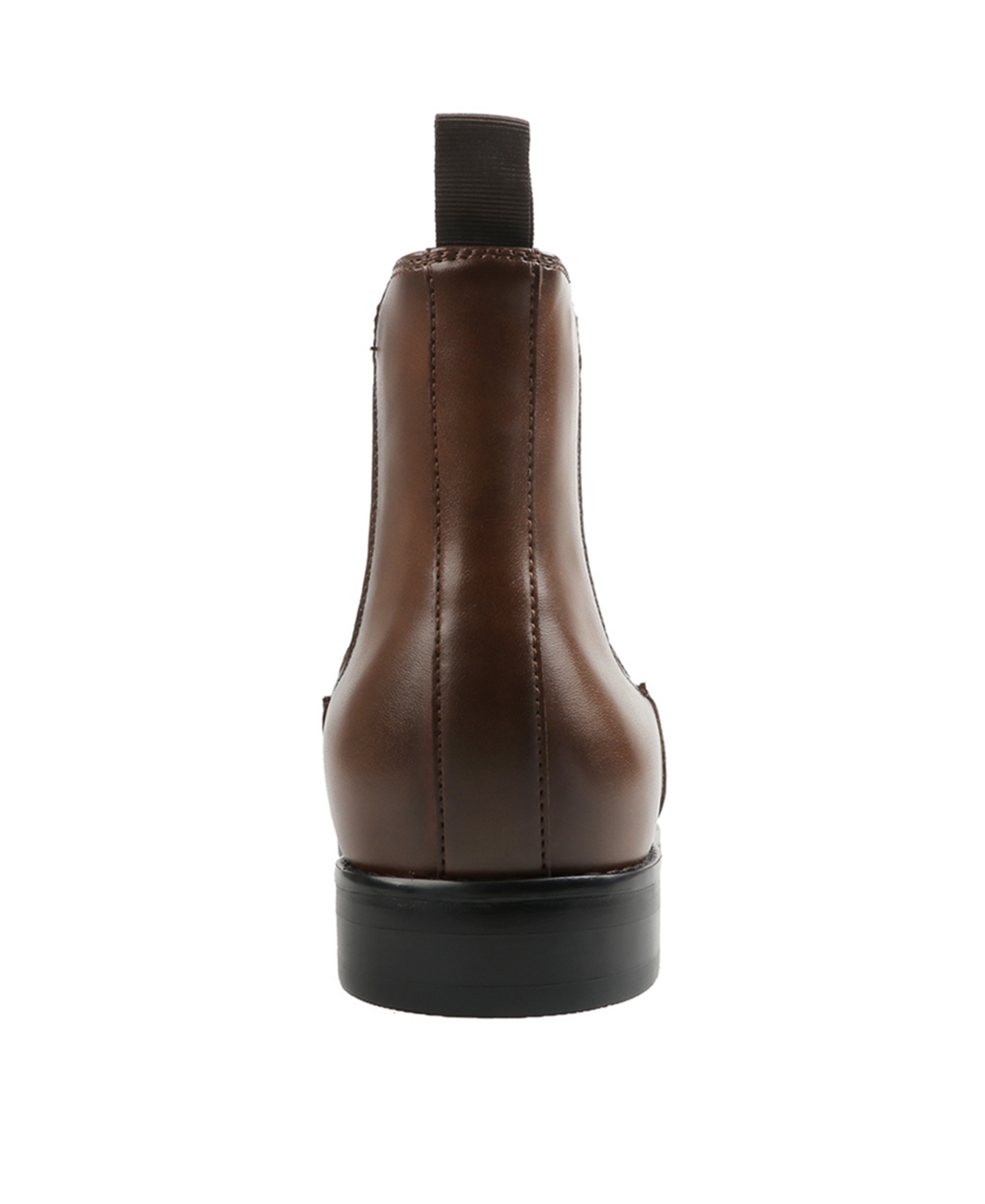 Alfani Men's Thommas Chelsea Round Toe Boots, Macy's Exclusive In Brown