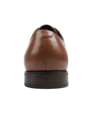 Men's Jovann Genuine Leather Round Toe Lace Up Dress Shoes, Macy's Exclusive
