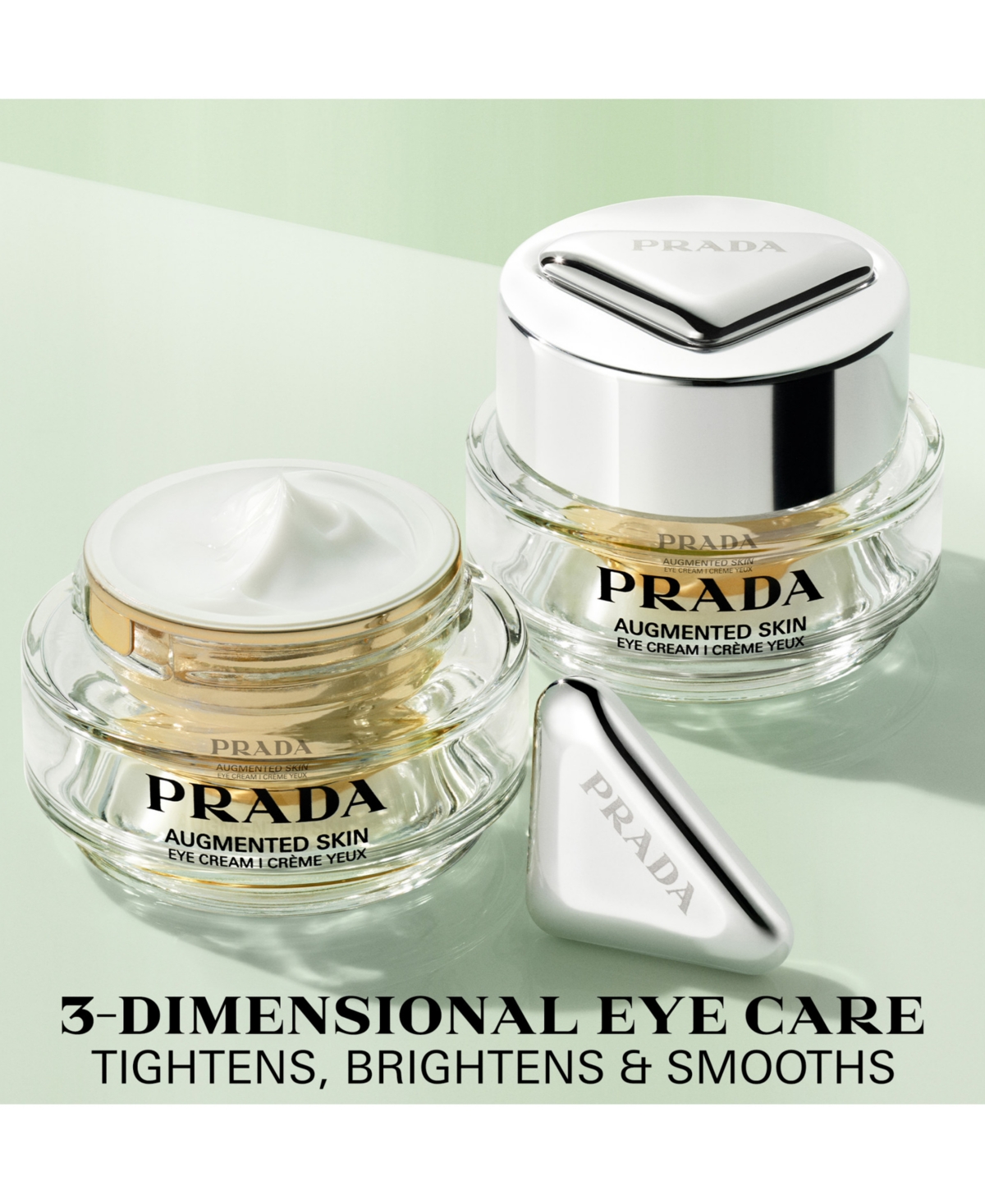 Prada Beauty Augmented Skin Eye Cream Refill, 0.68 Oz. In Transparent