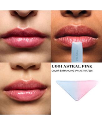 PRADA 4-Pc. Beauty Triangle-Shaped Metallic Clutch Makeup Set