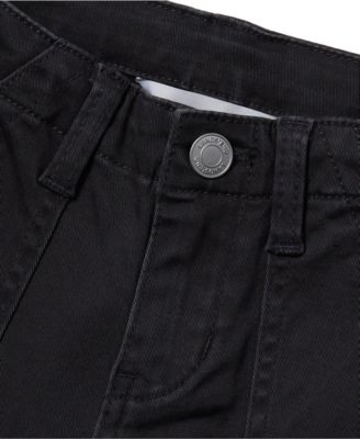 Girls Woven Utility Cargo Pant with Pockets