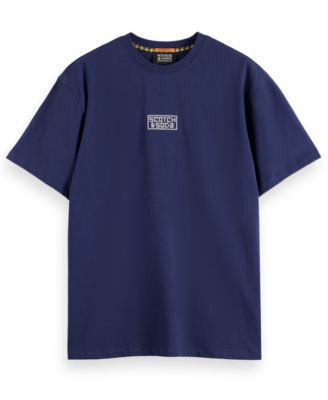 Men's Relaxed Fit Cross Stitch Artwork T-Shirt