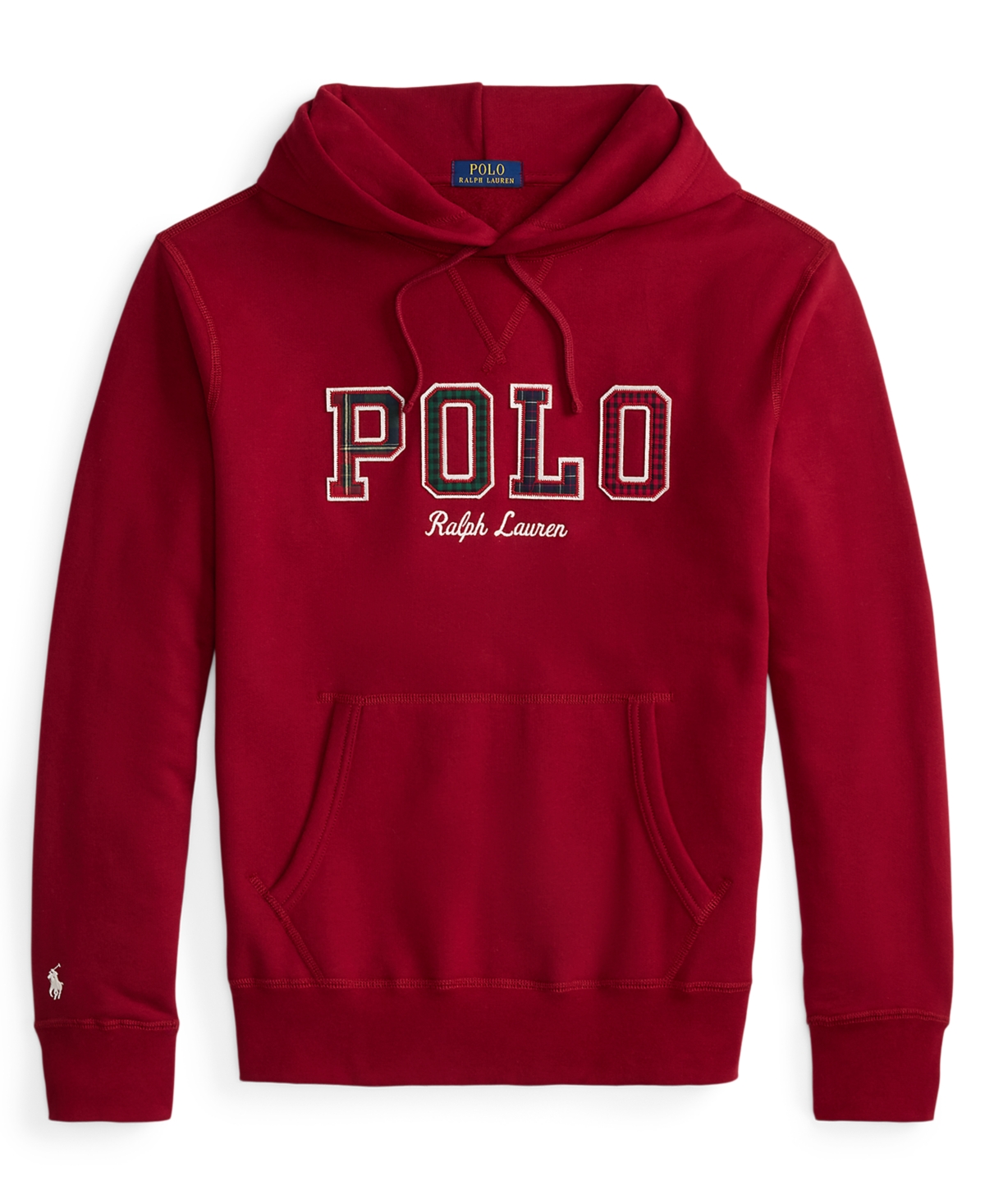 Polo Ralph Lauren Ralph Lauren The Rl Fleece Western-logo Hoodie In Red