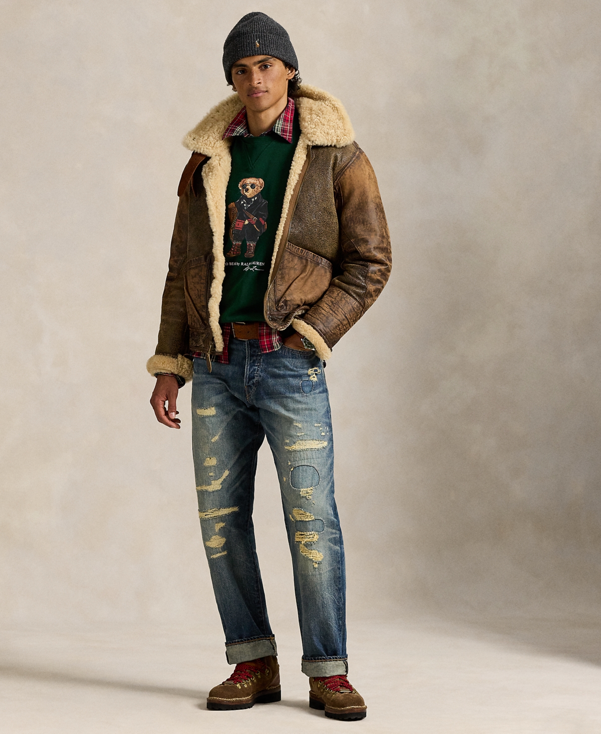 Polo Ralph Lauren Men's Bear Fleece Sweatshirt