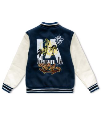 Ring of Fire - Boys 8-20 Long Sleeve Varsity Jacket