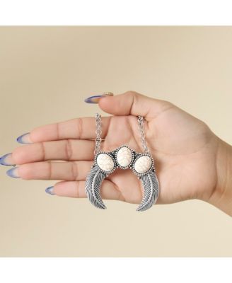 Ox Silver Western Necklace