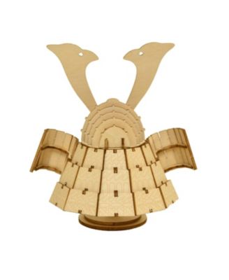 3D DIY Puzzle: Kabuto Samurai Warrior Helmet - 77pcs