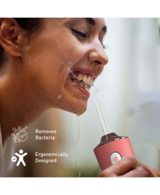 USB Rechargeable Water Flosser Helps Remove Plaque & Dilute Harmful Toxins