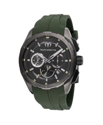 Men's TM-318100 OCEAN Quartz Black Dial Watch
