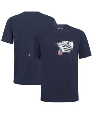 LevelWear - Men's Navy USWNT Focal Blasted T-Shirt
