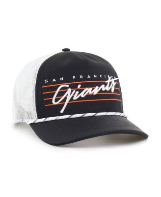 Men's Black San Francisco Giants Brrr Downburst Mesh Hitch Adjustable Hat