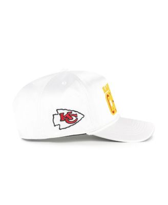 Women's White Kansas City Chiefs Outspoken Hitch Adjustable Hat