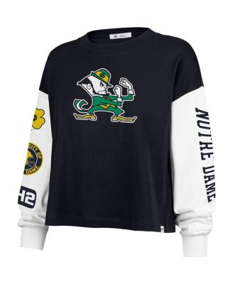 Women's Navy Notre Dame Fighting Irish Sydney Long Sleeve T-Shirt