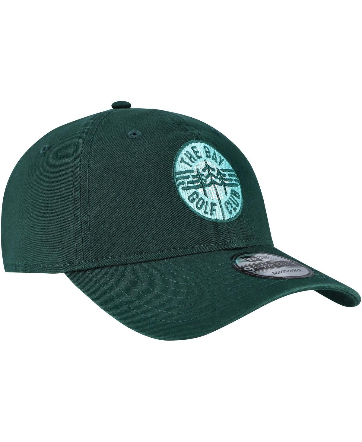 New Era Men's Hunter Green The Bay Golf Club Tgl Team 9twenty Adjustable Hat In Green