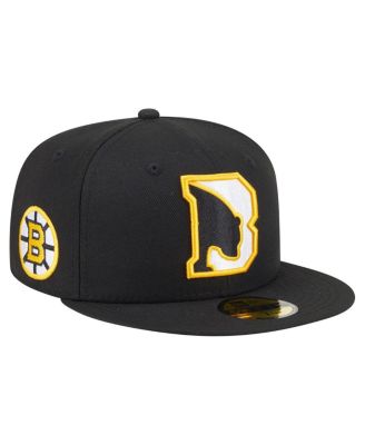 New Era - Men's Black Boston Bruins Deceptor 59FIFTY Fitted Hat