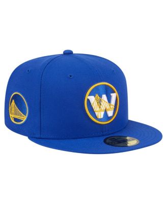 New Era - Men's Royal Golden State Warriors Deceptor 59FIFTY Fitted Hat