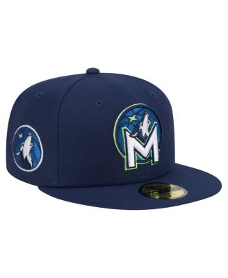 New Era - Men's Navy Minnesota Timberwolves Deceptor 59FIFTY Fitted Hat