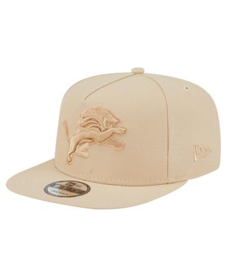New Era - Men's Light Beige Detroit Lions Color Pack A-Frame 9FIFTY Snapback Hat