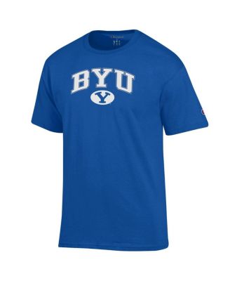 Men's Royal BYU Cougars Arched Logo T-Shirt