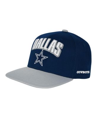 Outerstuff - Big Boys and Girls Navy Dallas Cowboys Essentials Snapback