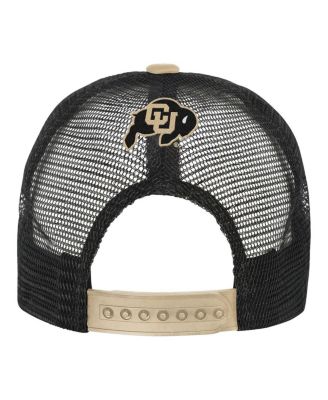 Big Boys and Girls Black/Cream Colorado Buffaloes Modern Fan Trucker Adjustable Hat