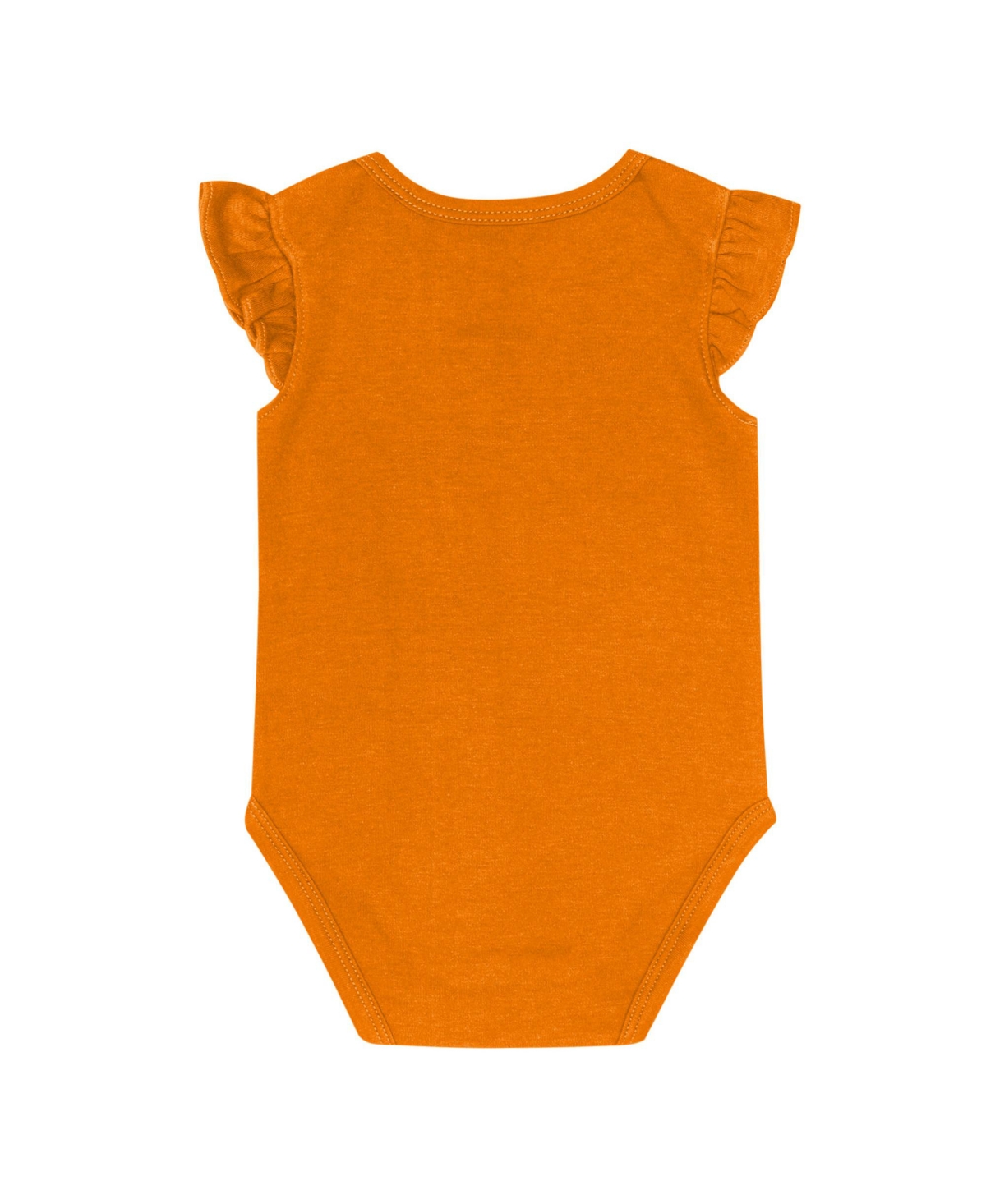 Outerstuff Baby Boys And Girls Tennessee Orange/white Tennessee Volunteers Little Sunshine 2-piece Bodysuit Set In Multi