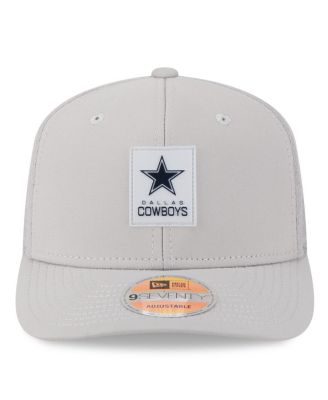 Men's Gray Dallas Cowboys 2025 Sideline 9SEVENTY Trucker Adjustable Hat