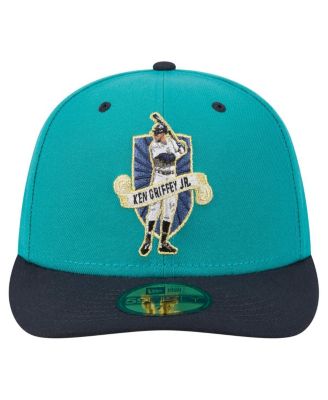 Men's Ken Griffey Jr. Aqua Seattle Mariners 59FIFTY Fitted Hat