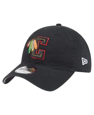 Men's Black Chicago Blackhawks Deceptor 9TWENTY Adjustable Hat