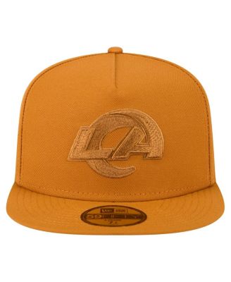 Men's Brown Los Angeles Rams Color Pack A-Frame 59FIFTY Fitted Hat