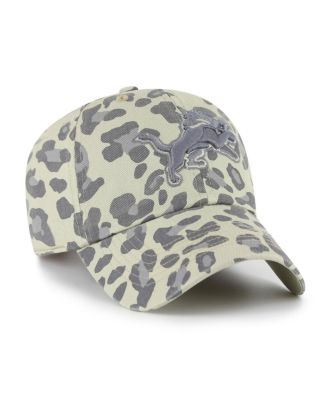 Women's Gray Detroit Lions Bagheera Clean Up Adjustable Hat