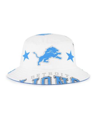 Women's White Detroit Lions Energize Bucket Hat