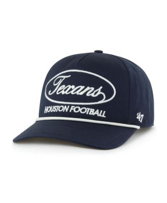 Men's Navy Houston Texans Foundational Hitch Adjustable Hat
