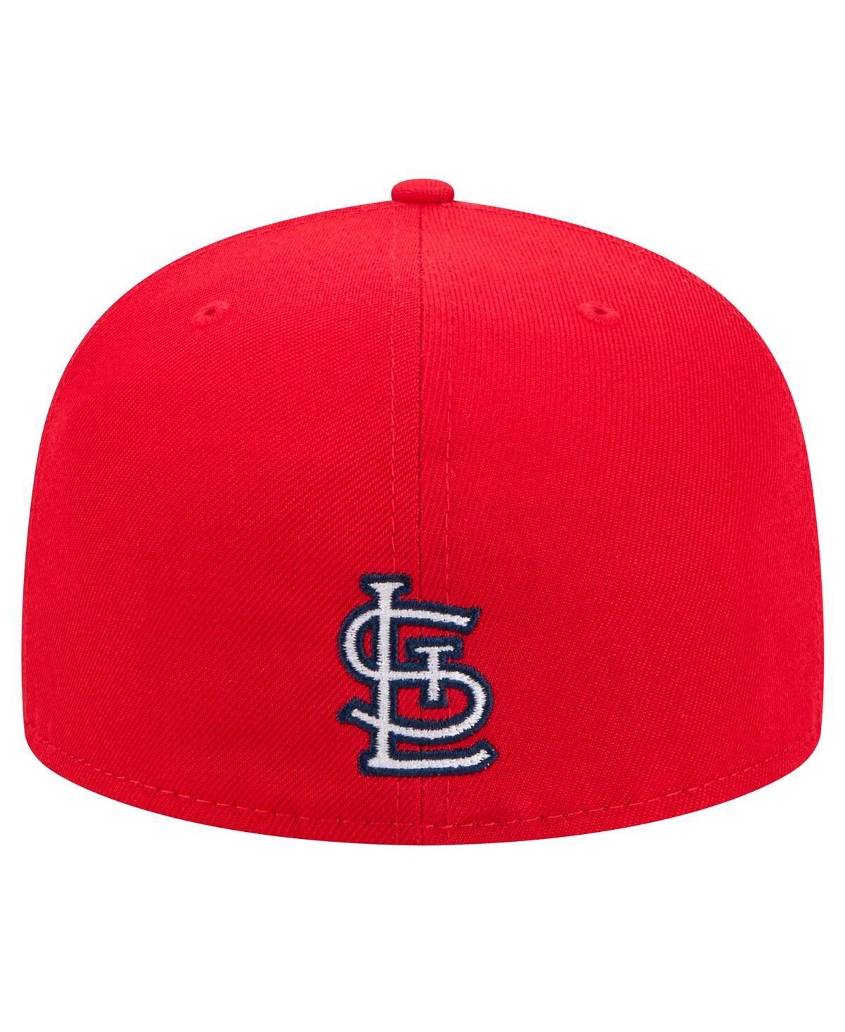 New Era Men's Red St. Louis Cardinals Ransom 59fifty Fitted Hat In Red
