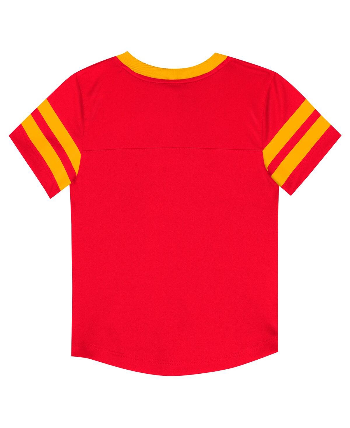 Outerstuff 2-piece Toddler Kansas City Chiefs T-shirt And Pants Set In Yellow