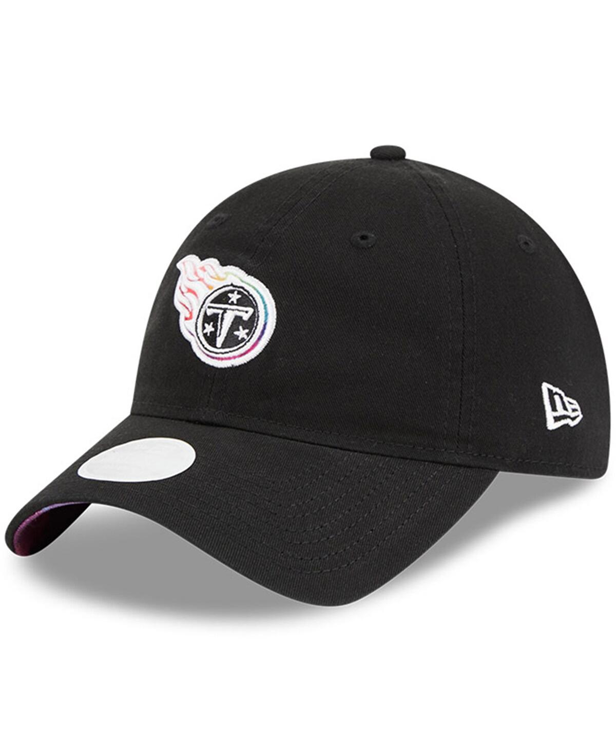 New Era Women's Black Tennessee Titans 2023 Nfl Crucial Catch 9twenty Adjustable Hat In Black