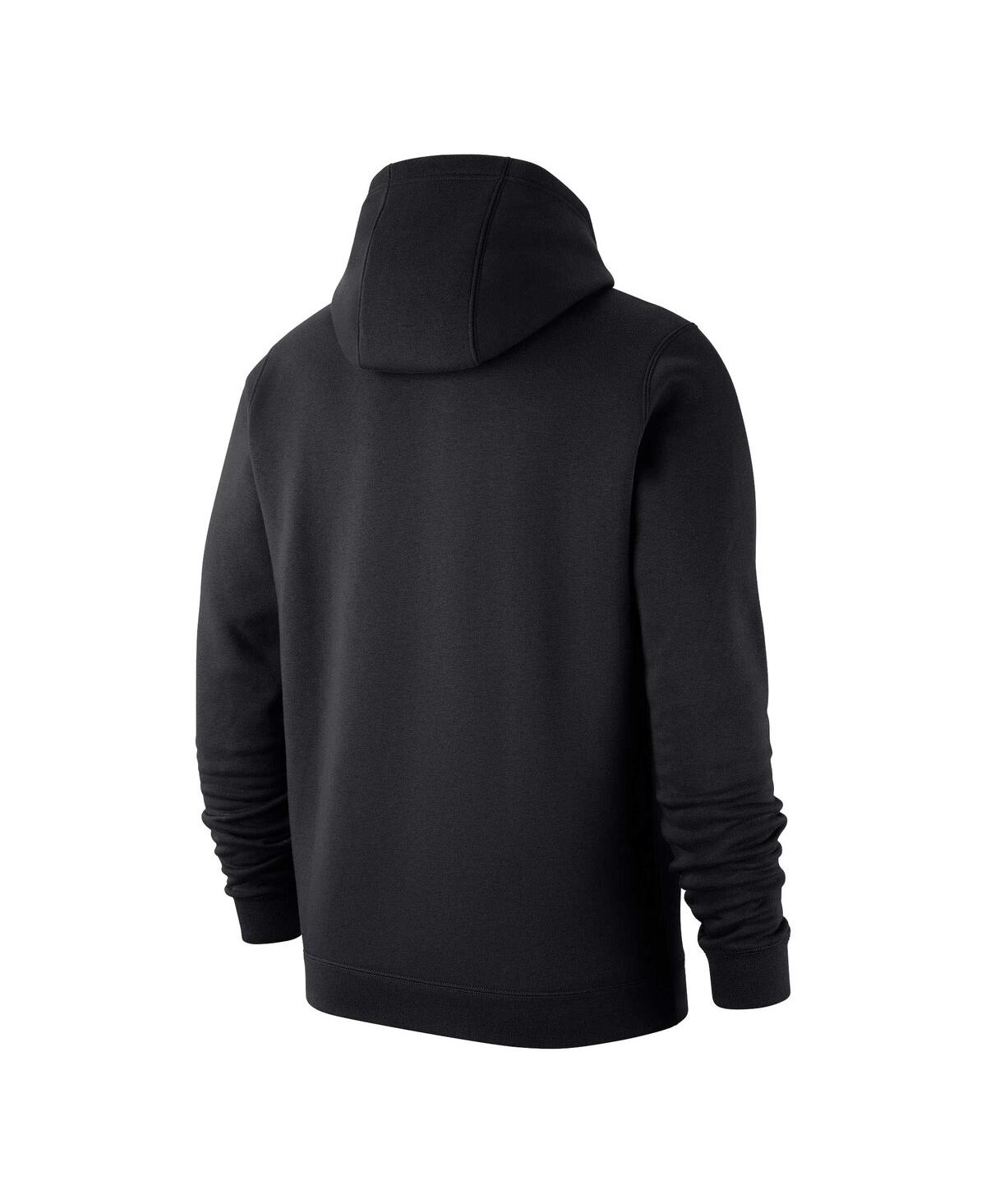 Nike Men's And Women's Black Washington Mystics Just Do It Club Pullover Hoodie In Black