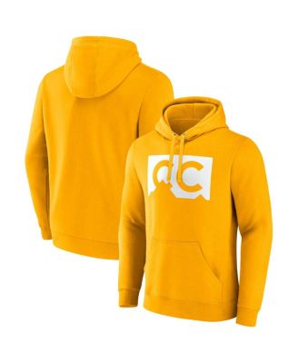 Fanatics - Men's Gold Colorado College Tigers Primary Logo Pullover Hoodie