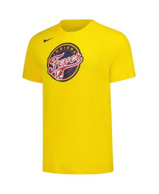 Men's Gold Indiana Fever Logo Performance T-Shirt