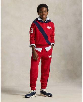 Big Boys Triple Pony Fleece Hoodie