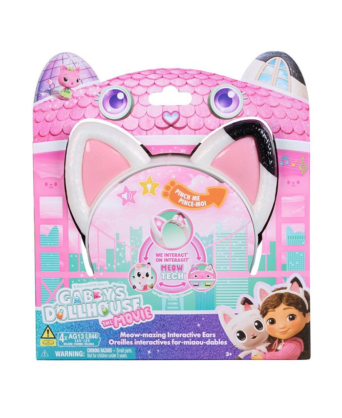 Gabby's Dollhouse The Movie Meow-Mazing Interactive Ears Headband - Multi - No Size