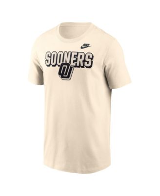 Men's Natural Oklahoma Sooners Fashion Bold T-Shirt