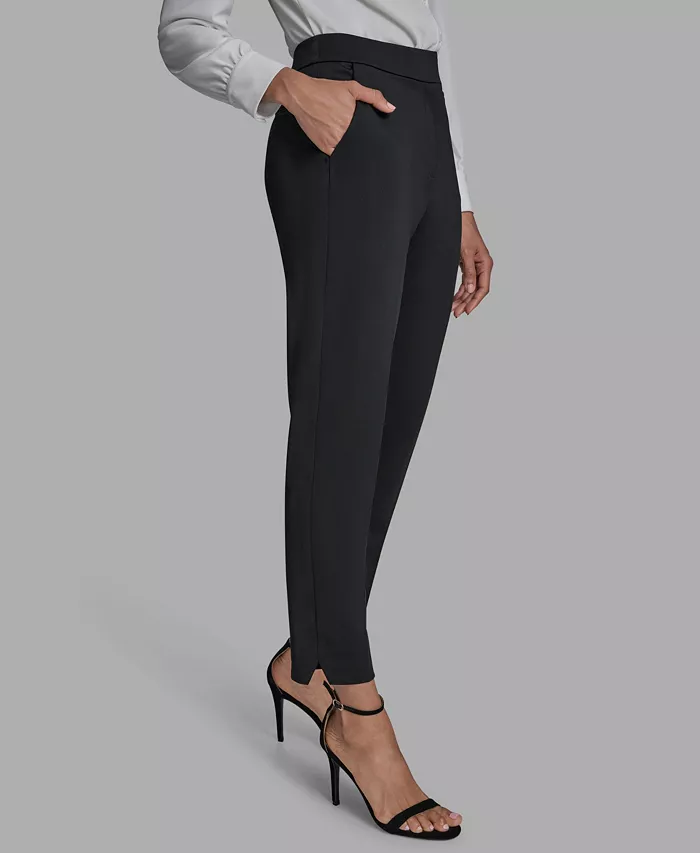 Women's Slim Leg High Rise Pants - thumbnail 3