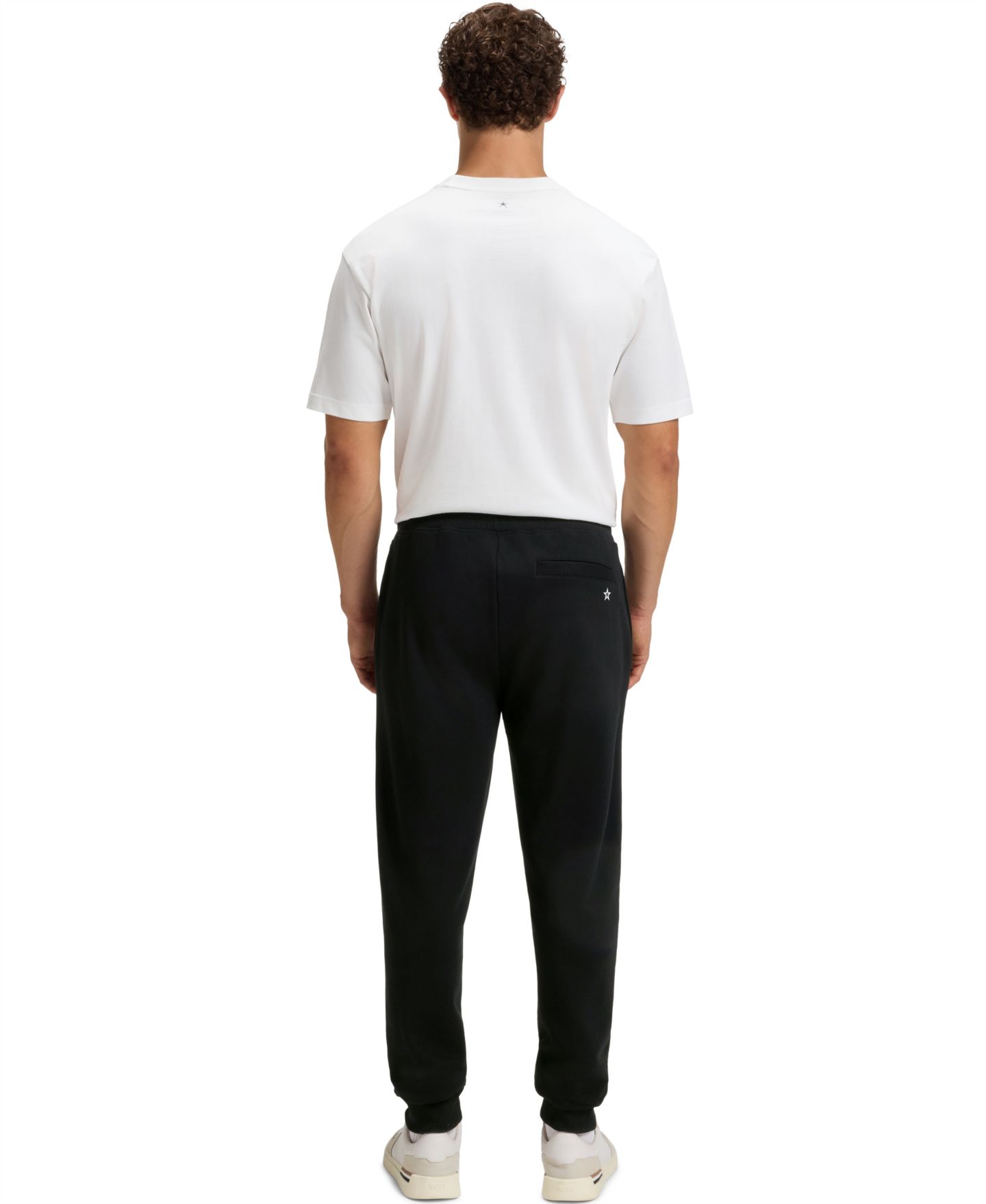 Мужские брюки Hugo Boss BOSS x Dallas Cowboys Logo Tracksuit, цвет: Чёрный — фото 2